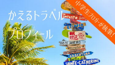【プロフィール】中学生ブロガー「かえる」の自己紹介＆サポートページ